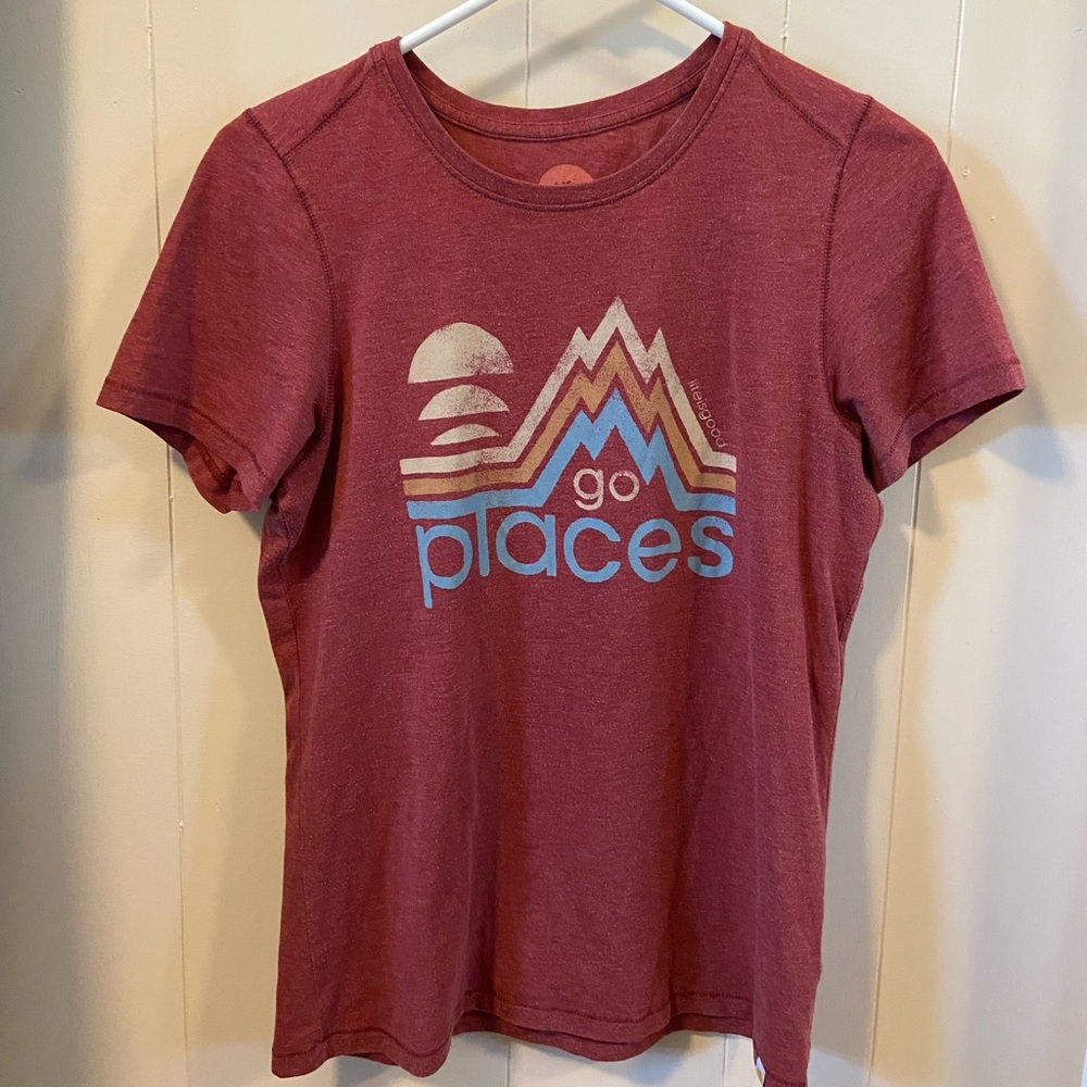 3/$20 Life is Good tee
